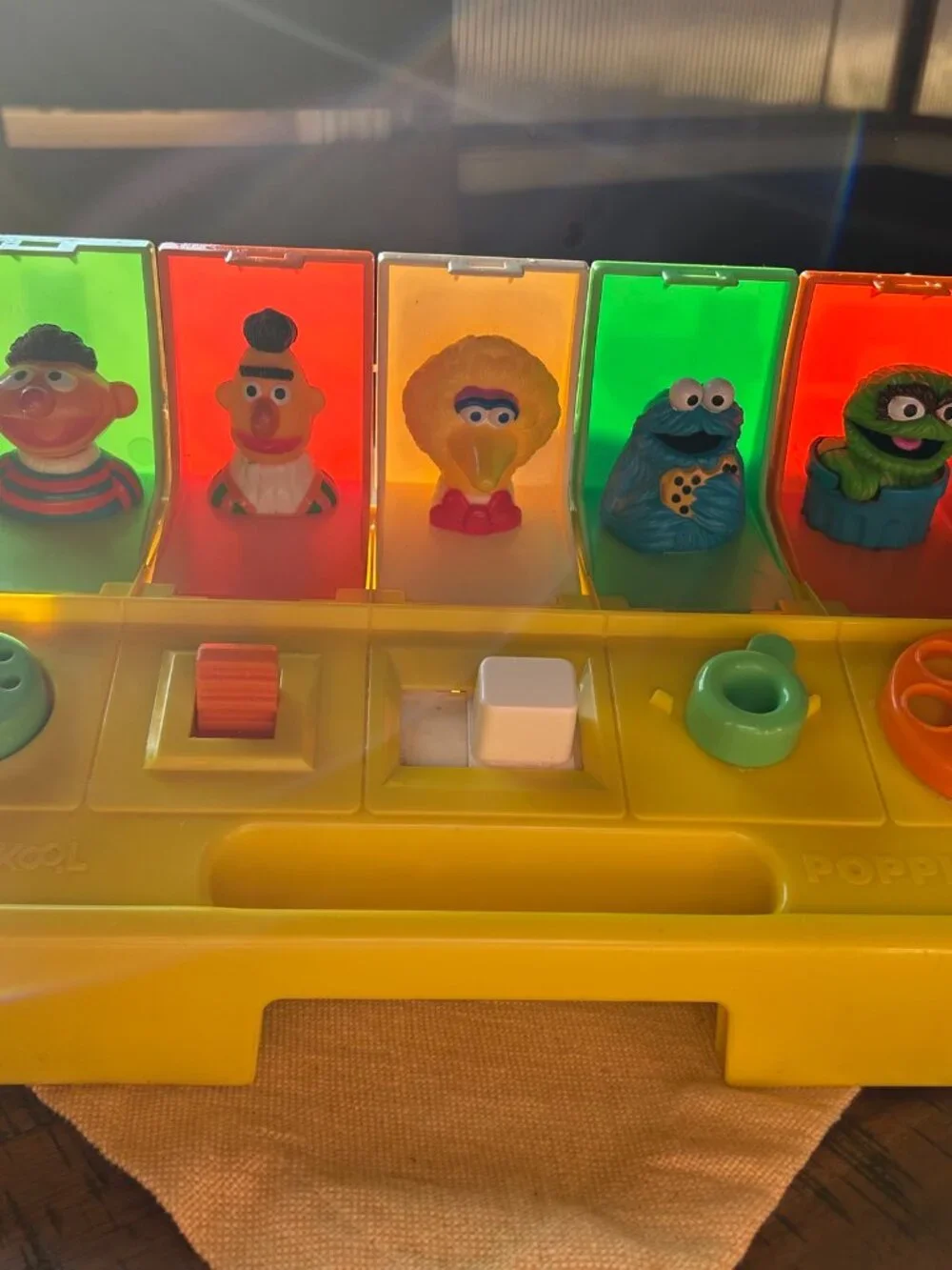 Vintage 1980s Playskool Sesame Street  